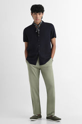 Short Sleeve Resort Collar Shirt